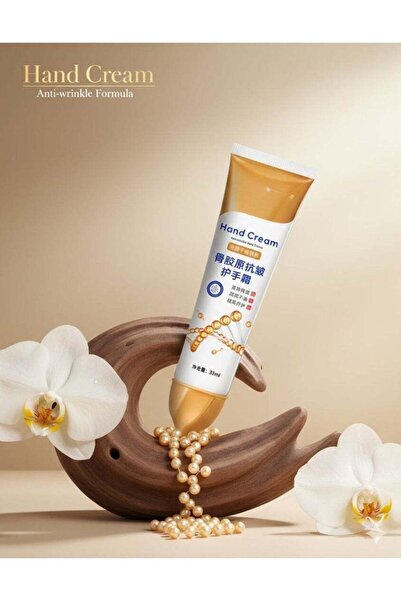 KOREA Collagen Anti-Wrinkle Hand Cream – Hydrolyzed Bone Collagen & Long-Last...