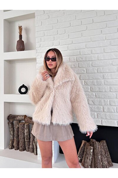 sinemkivanc co Premium Fur with Lined Interior and Double Pockets