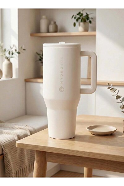 hydrojug Tumbler with Straw – 32oz Insulated Stainless Steel Water Bottle wit...