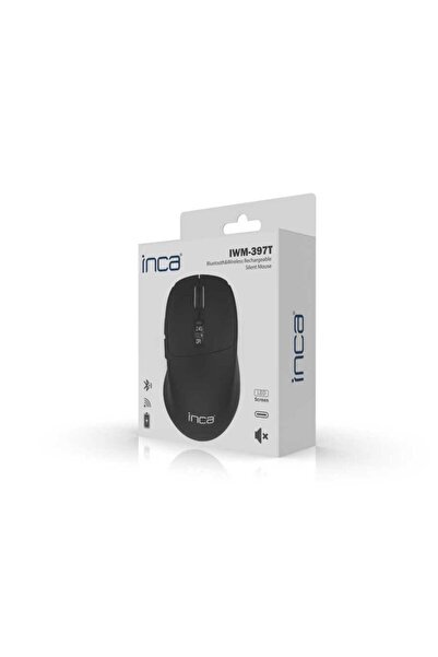 Inca İwm-397T Bluetooth+Wireless +Şarjlı Sessiz Mouse