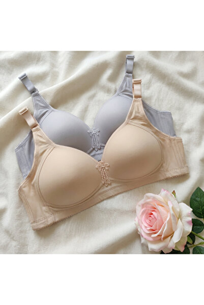 ROSE LİNGERİE 2-piece soft bra with light foam padding and no underwire