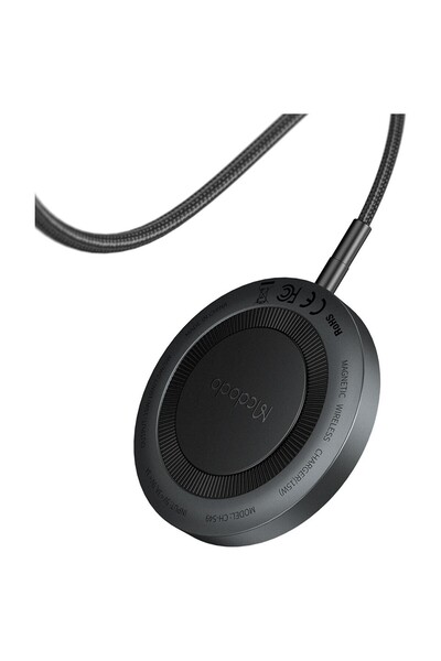 Mcdodo Ch-5490 15W İphone Manyetik Kablosuz Şarj Cihazı - Siyah