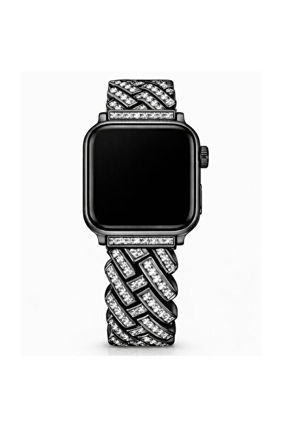 UnDePlus Watch Ultra 1/2/3 49mm Band Rhinestone Thin Metal Band 103