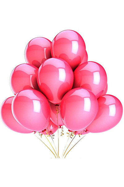 Generic 100-Piece Deep Pink Balloons Graduation Wedding BirthdayParty Decorat...