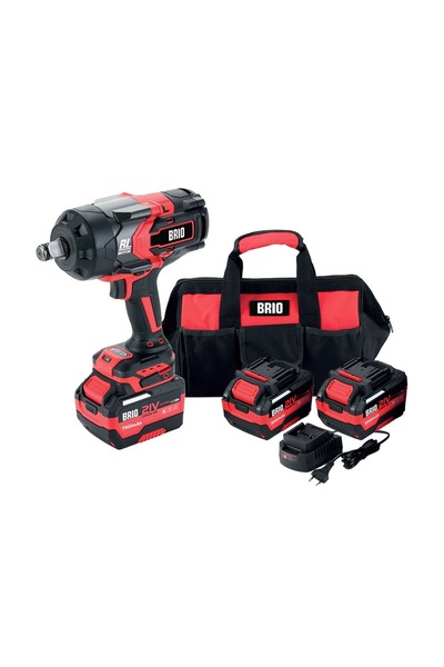 BRIO AKÜLÜ SOMUN SÖKME ÇİFT AKÜLÜ 3/4 2300 NM 21V 8.0AH