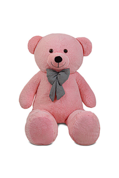 Pababo 120 cm Büyük Boy Papyonlu Peluş Ayıcık – Sarılmalık Dev Hediyelik Oyun...