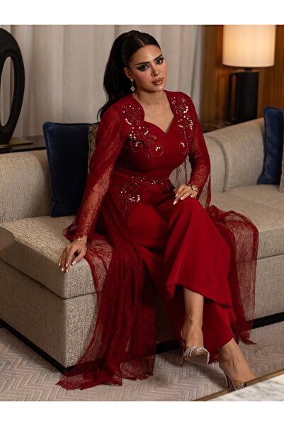 To Be Embroidered evening jumpsuit