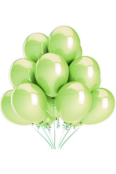 Generic 100 piece 12 inch Lime Green Balloons Fruit Green Balloons for Birthd...