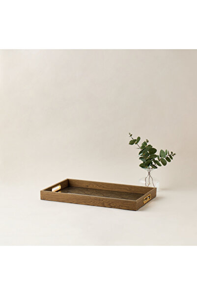 Lifestyle Decorative Tray with Handles - 44x10 cms