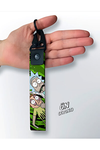 NIFF RICK and MORTY Yeni Model Motosiklet Otomobil Aksesuar Anahtarlık Hediye...