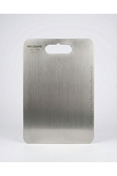 Volcano Stainless Steel Cutting Board 35X26 cm |   Aisi 304 |   1.5 mm |   Wi...
