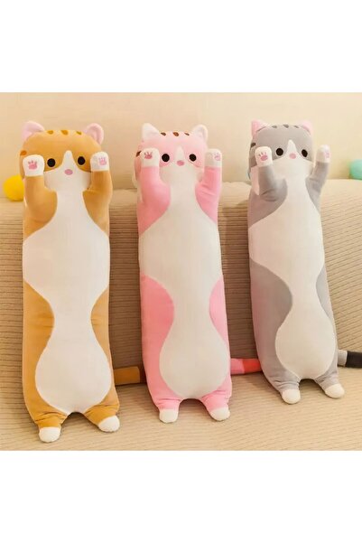 NO BRAND Jucarie de plus Pisica 50 cm, diverse culori