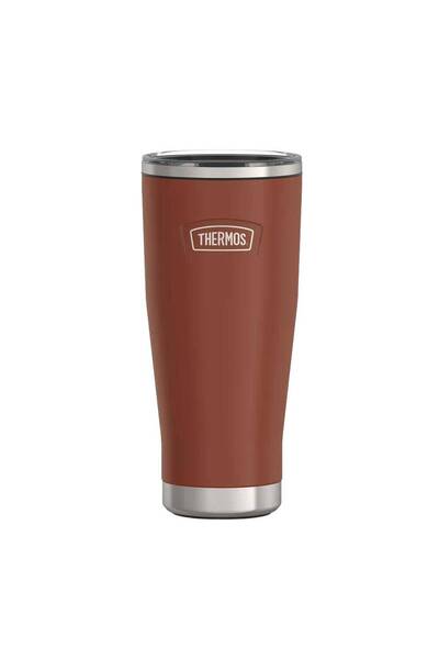 Thermos Icon Is115 0.53L Slide Lock Mug with Straw Thermos - Saddle