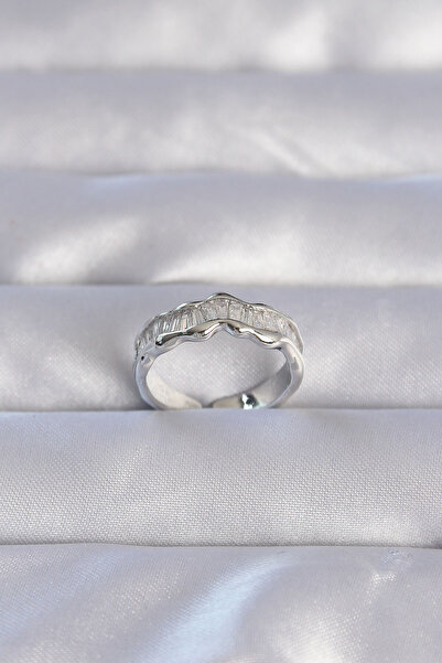 blackpure النحاس الفضي اللون الزركون حجر متموج نموذج الممر المائي حلقة قابلة ...