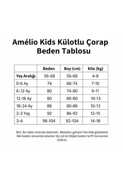 Amélio Kids 3 Pack Baby Girl & Kids Cotton Knee Socks