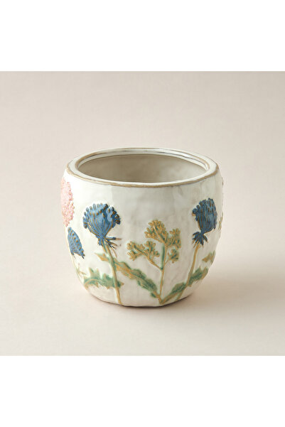 Lifestyle وعاء خزفي مزخرف - 14 × 12 سم