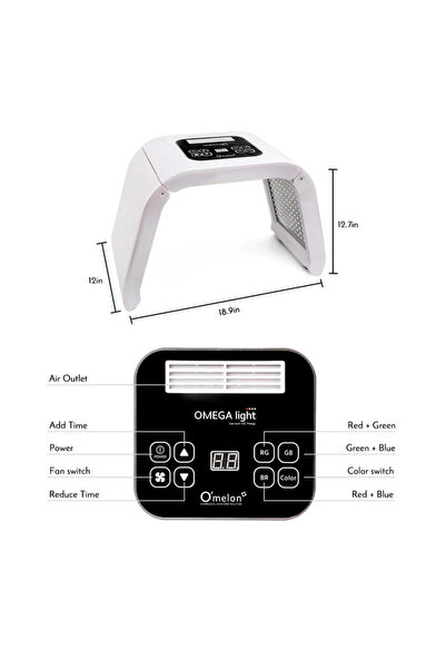Omega LED, Işık Terapisi, Cilt Bakım, Fototerapi, Profesyonel light