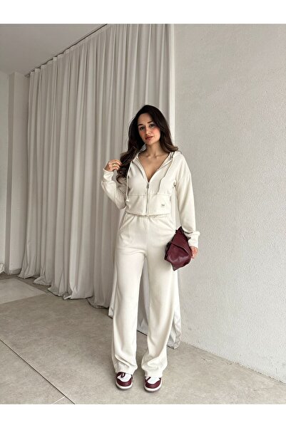 Mooi Butik Malive Set 8824 - Cream