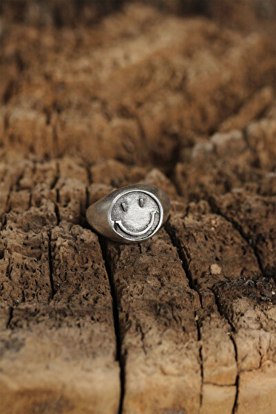 blackpure خاتم نسائي قابل للتعديل بتصميم رموز تعبيرية أصلي