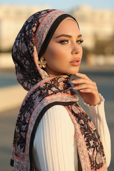 Vamelya Eleganza Cotton Textured Shawl Italian Signature Series