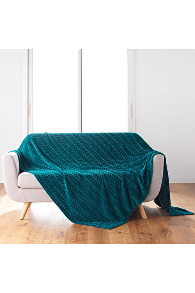 Lifestyle Chevron Embossed Throw - 180x220 cms