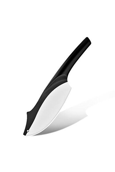 OEM Ergonomic Knife with Curved Blade 32.5 cm, Stainless Steel, Black-White