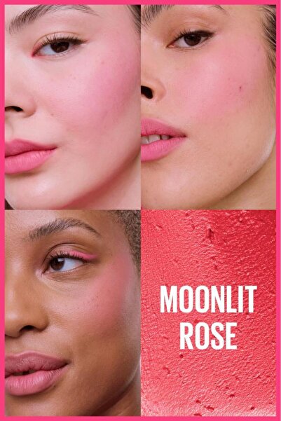 Maybelline New York Cloudtopia Köpük Dokulu Mat Allık & Ruj 07 Moonlit Rose