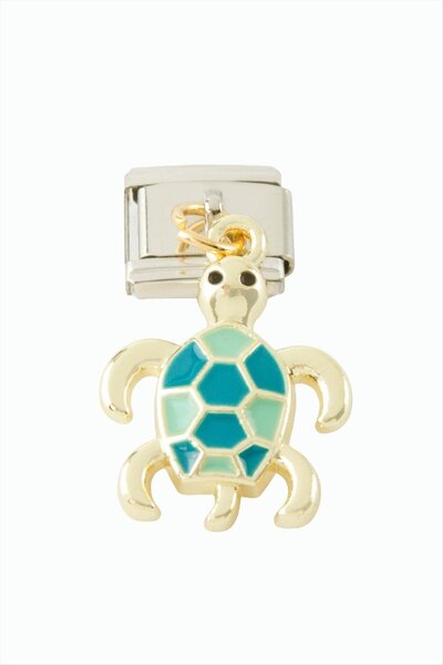 Marsilyan Steel Charm with Turtle Salad