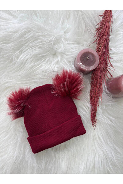 BİGÜMEX Double Pompon Beanie Age 2/8