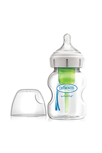 Genel Markalar Geniş Ağız Anti Kolik Options+ Cam Biberon 150 ml