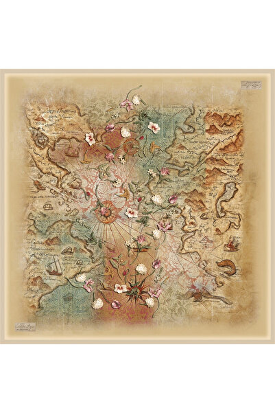 LA BOUTIQUE وشاح خريفي 2482-01 90×90