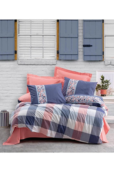 Cotonbox Alaçatı Çift Kişilik Nevresim Takımı Cielo - Mercan