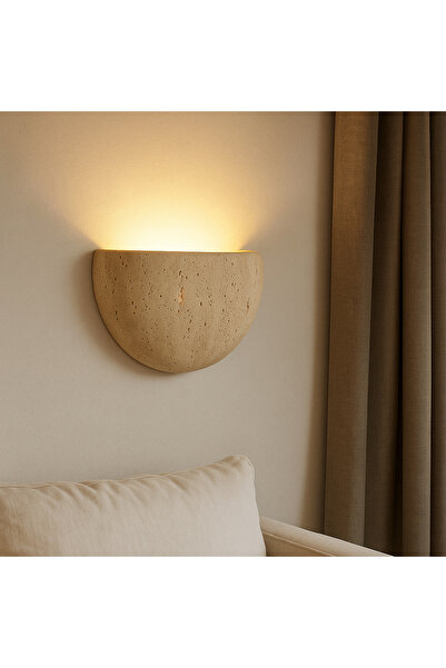 DEISIS HOME NARVİK Traverten Aplik Aydınlatma