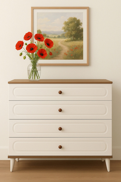 Eymense Kemer 4 Çekmeceli Şifonyer