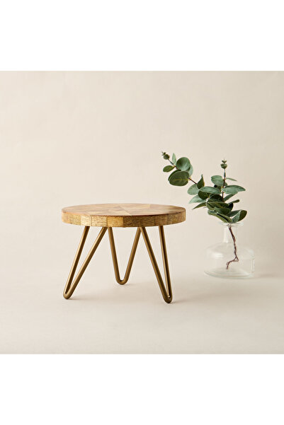 Lifestyle حامل نباتات ذو سطح مزخرف بنقوش هندسية - 20 × 20 سم