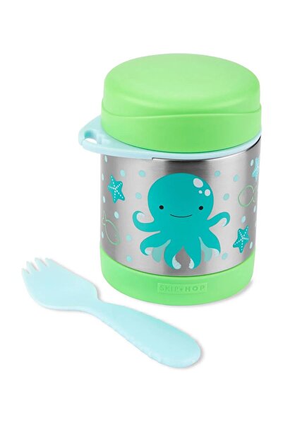 Skip Hop Boy's Zoo Stainless Steel Thermos Octopus Green