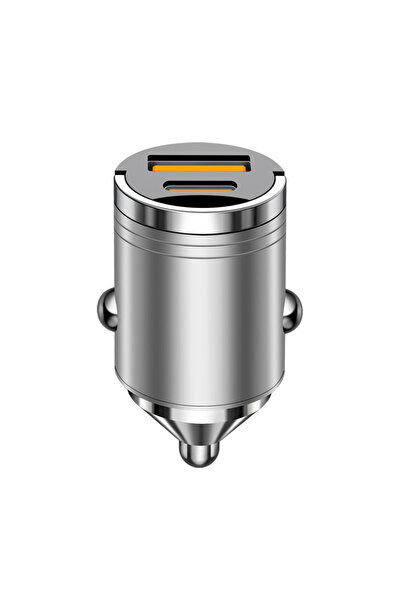 OEM Încărcător Auto DC 12–24V – Mini Adaptor de Încărcare Rapidă, Aliaj de Al...