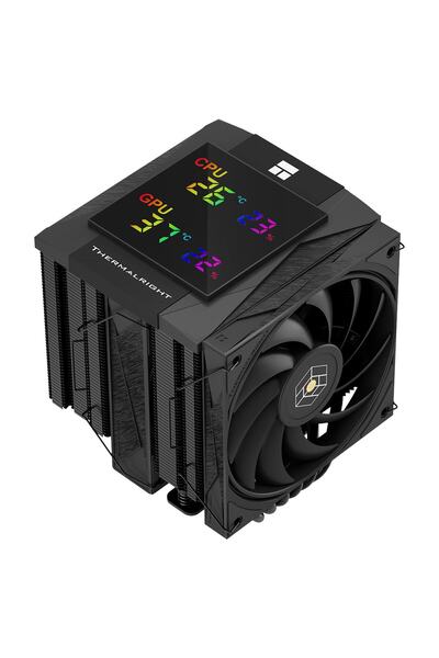 ThermalRight Royal Knight 120 Digital Black TL-H12-X28 120mm 6 x 6mm Isı Boru...