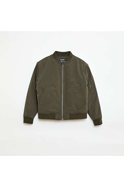KIABI جاكيت طيار كاكي