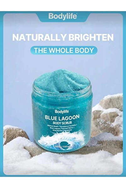 Bodylife مقشر الجسم بلو لاجون لتفتيح البشرة