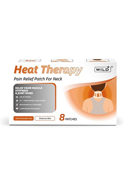 Generics WILD+ Neck Pain Patches, Neck Warmer Patch 8 Hours Extra Strength De...
