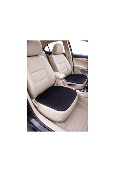 OEM Universal Front Seat Cushion Cover Set – Black (2 Pieces)