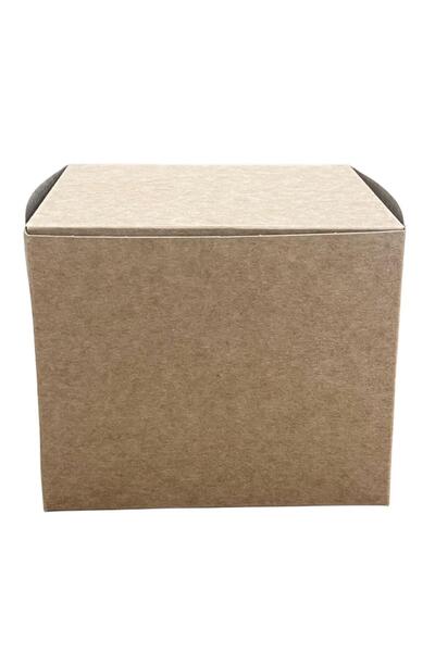 GİZPAK Kraft Tekli Pasta Kutusu 12x12x10cm 100adet