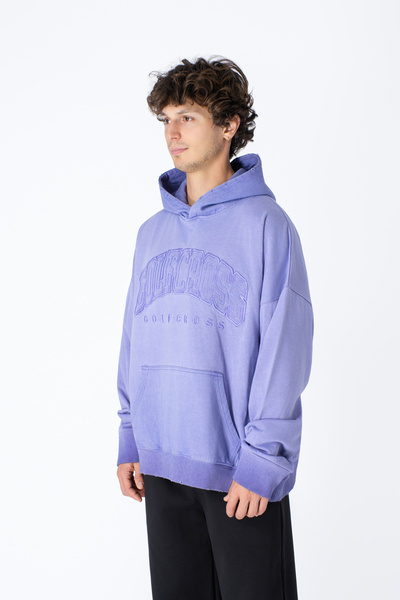 BASIC Hoodie with embroidery and front pocket