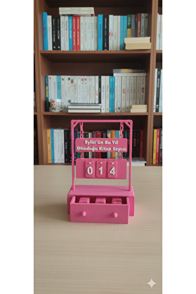 Robo Yenge Kitap Sayacı Pembe – Çocuklar İçin Okuma Alışkanlığı Kazandıran Eğ...