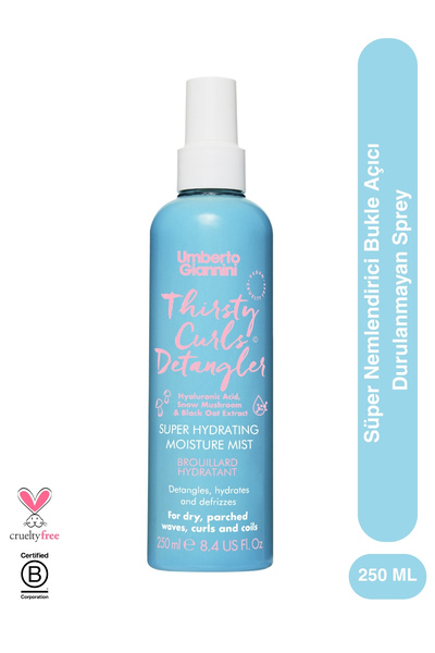 Umberto Giannini Thirsty Curls Detangler - Süper Nemlendirici Bukle Açıcı Dur...