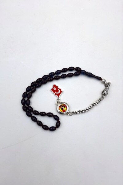 İbrahim Altıntaş Cim Bom Ankle-Length Barley Cut Amber Rosary