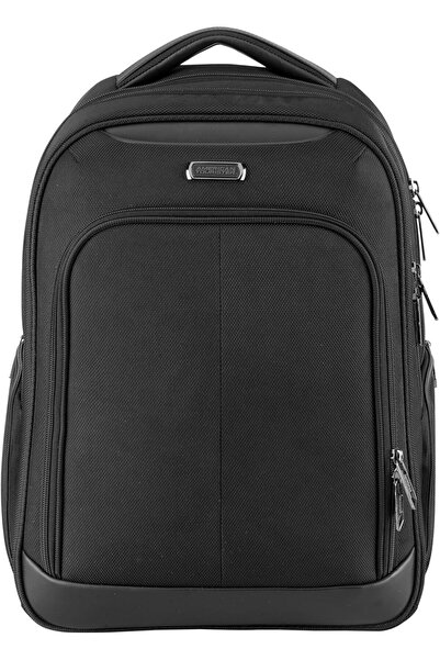 American Tourister حقيبة ظهر للكمبيوتر المحمول من باس مقاس 15.6 بوصة