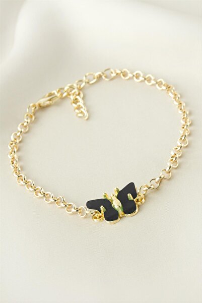TakÇalıştır Kelebek Polyester Bracelet Natural Stone Bracelet Stylish Design