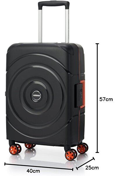 American Tourister حقيبة سفر دائرية، 55 سم / 20 بوصة
